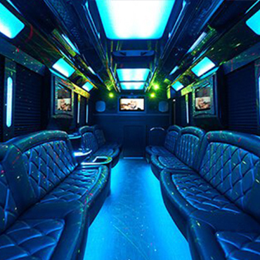 inside a party bus