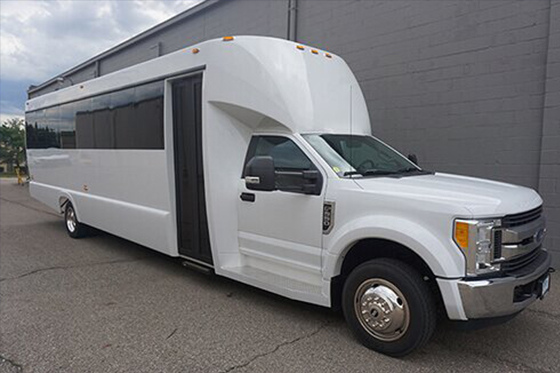 party bus exterior